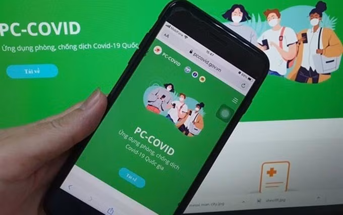 La aplicación PC COVID se lanza con el propósito de unificar las aplicaciones de prevención de la pandemia en Vietnam (Fuente: VNA)