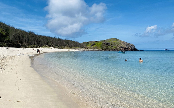 Playa de Hon Tranh, un destino que no se debe dejar pasar en el recorrido por la isla de Phu Quy