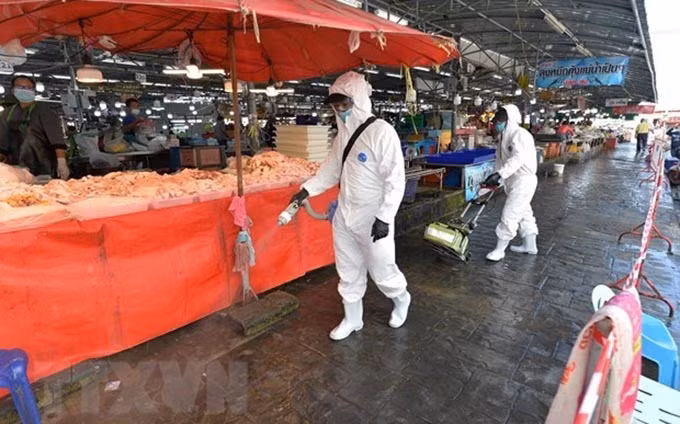 En Tailandia. (Fotografía: Xinhua/VNA)