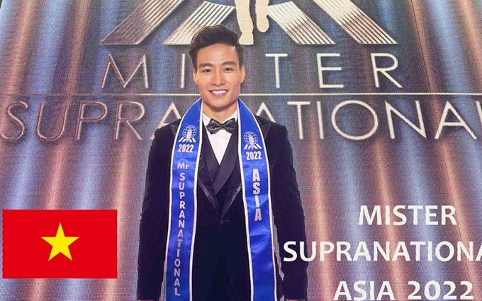 Bui Xuan Dat, alias Dat Kyo, gana el título de Mister Supranational Asia 2022. (Fotografía: tuoitrethudo.com.vn)
