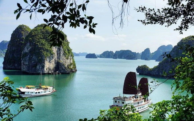 Un rincón de la Bahía de Ha Long. (Fotografía: Nhan Dan)