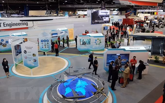 Panorama de Singapore Airshow 2022. (Fotografía: VNA)