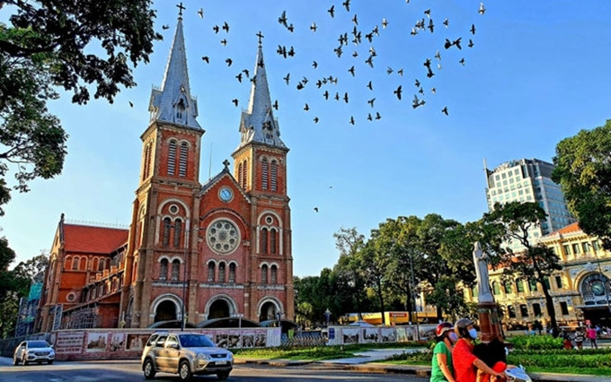 La Catedral de Notre Dame en Ciudad Ho Chi Minh (Fotografía: thanhnien.vn)