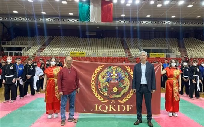 Acto de inauguración. (Fotografía: VNA)