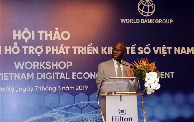 Director nacional del Banco Mundial en Vietnam, Osmane Dione. (Fotografía: VNA)