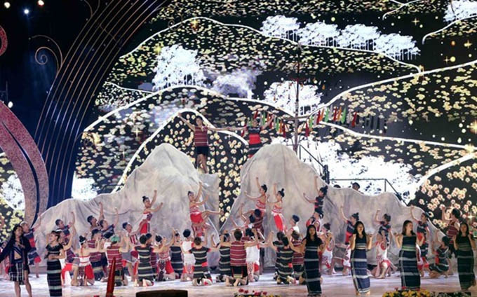 La octava edición del Festival de Flores de Da Lat (Fotografía: VNA)