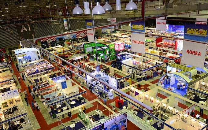 Vista panorámica de la XVII Exposición. (Fotografía: VNA)