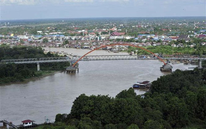 Indonesia aplica tecnología moderna de tráfico en la nueva capital Nusantara. (Fotografía: AFP/VNA)