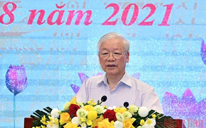 El secretario general del Partido Comunista de Vietnam, Nguyen Phu Trong.