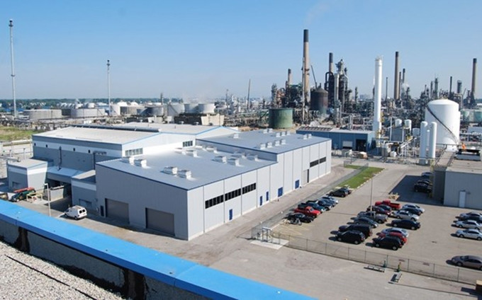 Fábrica vietnamita Masan High-Tech Materials en la ciudad canadiense de Sarnia (Fotografía: Masan)