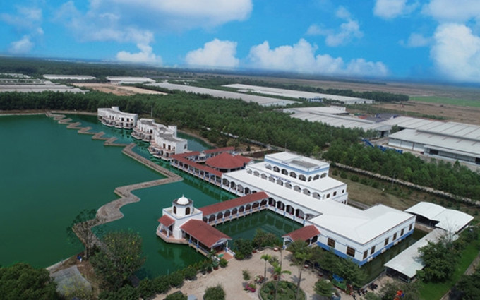 La granja de vacas lecheras de la empresa Vinamilk, ubicda en la provincia de Tay Ninh. (Fotografía: thanhnien.vn)