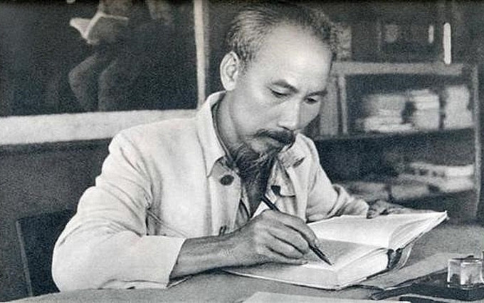 El presidente Ho Chi Minh, gran líder del Partido Comunista de Vietnam. 