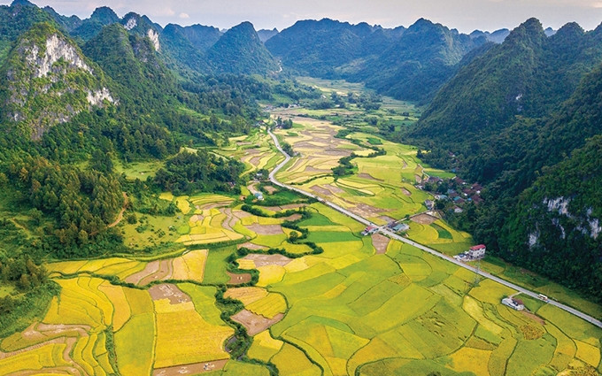 El Geoparque Global Non Nuoc Cao Bang.