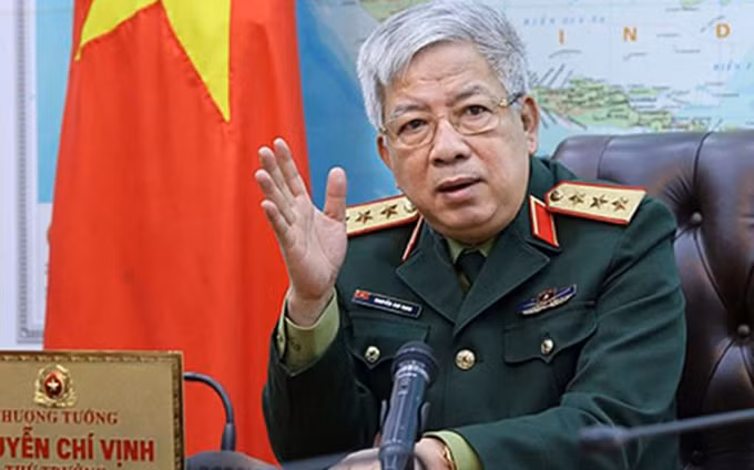El viceministro de Defensa de Vietnam, teniente general Nguyen Chi Vinh. (Fotografía: bienphong.com.vn)