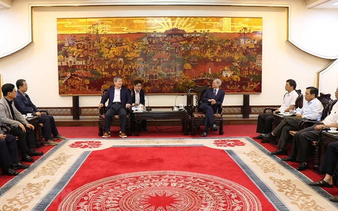Amplían oportunidades de cooperación empresarial entre localidades vietnamita y sudcoreana (Fotografía: VNA)