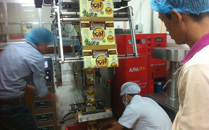 En la fábrica de Viet Xanh Maca. (Fotografía: danviet.vn) 