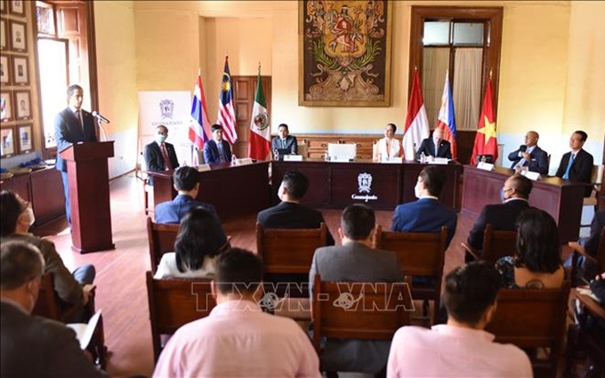 Panorama de la reunión. (Fotografía: VNA)