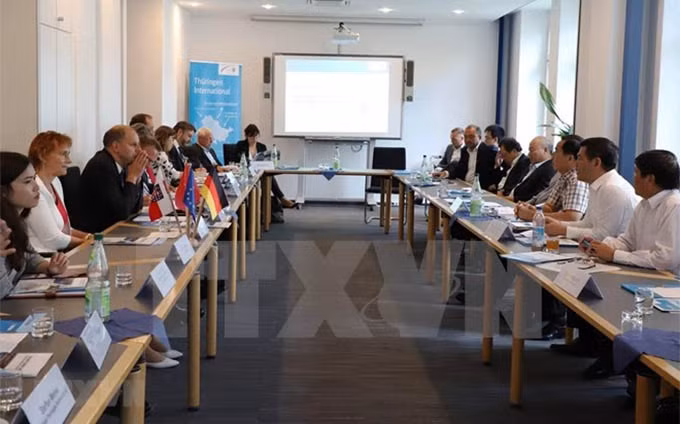  Promueve provincia vietnamita de Thai Binh inversiones de Alemania (Fotografía: VNA)