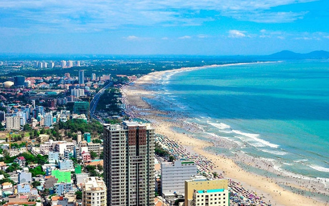 La costa de Vung Tau con numerosos destinos atractivos.
