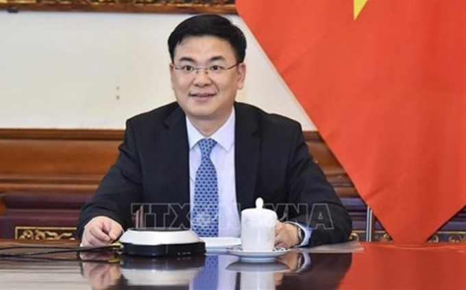 El viceministro de Relaciones Exteriores de Vietnam, Pham Quang Hieu. (Fotografía: VNA)