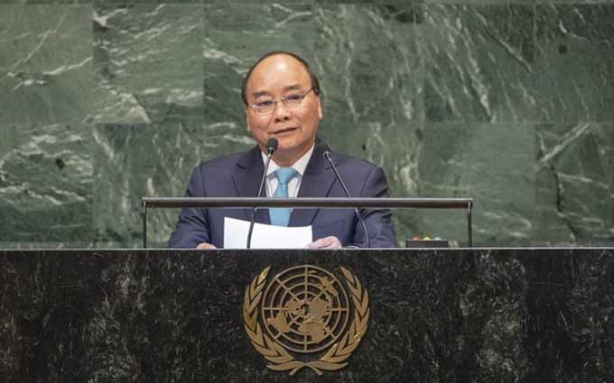 El presidente de Vietnam, Nguyen Xuan Phuc. 