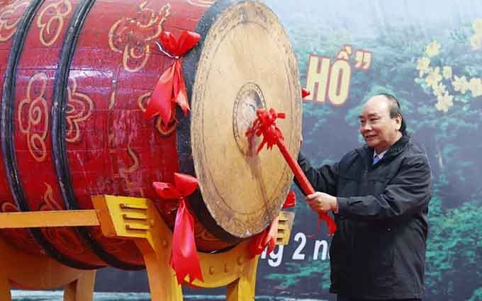 El presidente de Vietnam, Nguyen Xuan Phuc. (Fotografía: VNA)