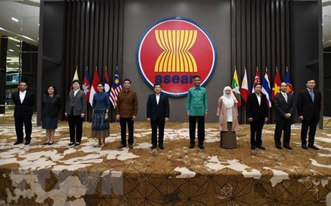  Delegados asistentes a la primera reunión en 2022 del Comité Coordinador de Conectividad de la Asean (Foto: VNA)