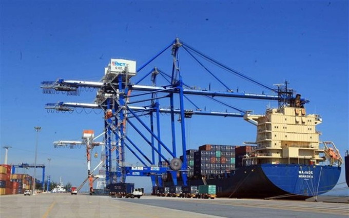 En el puerto marítimo de Hai Phong, Vietnam. (Fotografía: VNA)