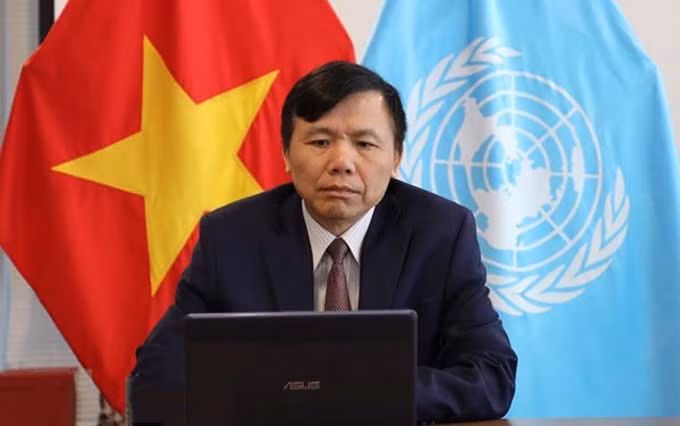 El embajador de Vietnam ante la ONU, Dang Dinh Quy.