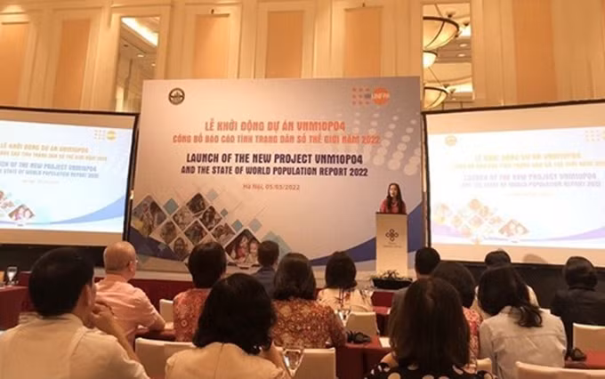 Escena de la ceremonia (Foto: VNA)