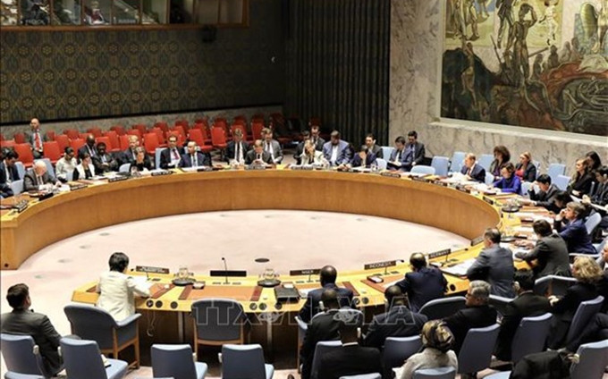 Escena de la reunión. (Fotografía: VNA) 