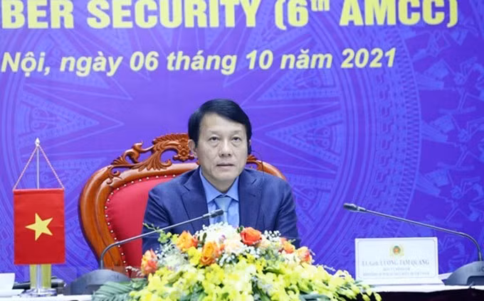El viceministro de Seguridad Pública de Vietnam, coronel general Luong Tam Quang. (Fotografía: VNA)