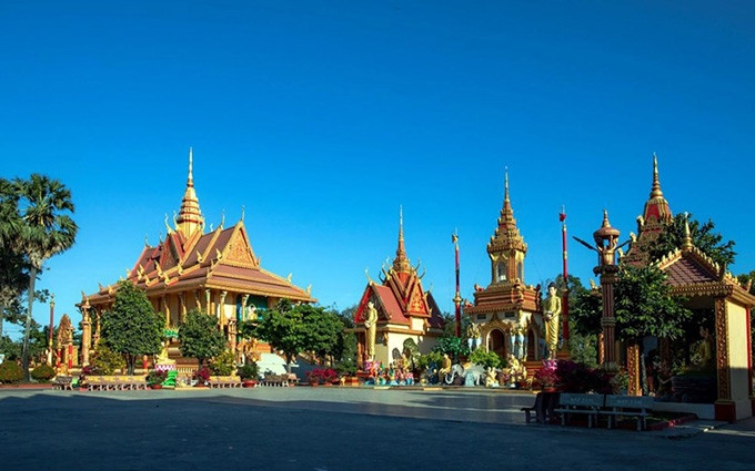 La sala principal de la pagoda de Xiem Can. (Fotografía: VNA)