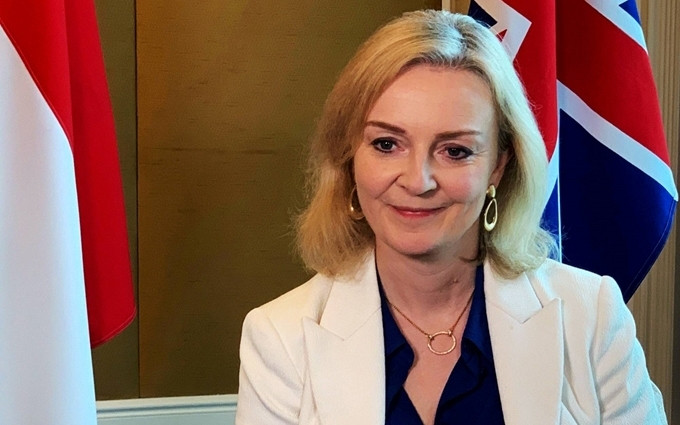 La ministra británica de Comercio Internacional, Liz Truss.