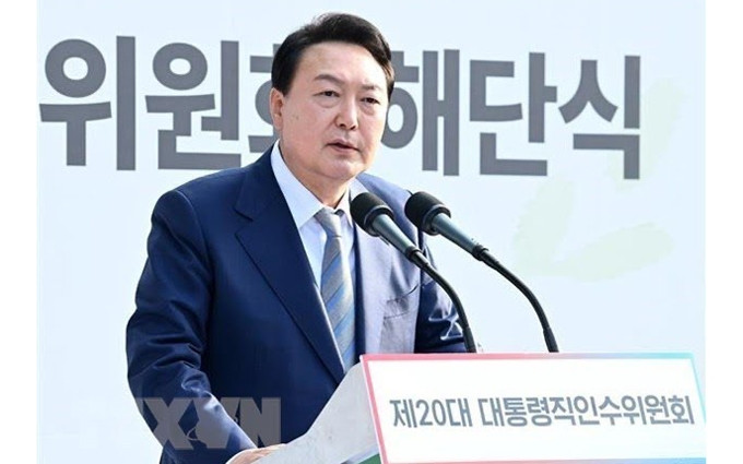 El presidente electo de Corea del Sur, Yoon Suk-yeol. (Fotografía: Yonhap/VNA)