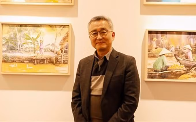 Kim Jai-min, un maestro jubilado del Corea del Sur. (Fotografía: VNA)