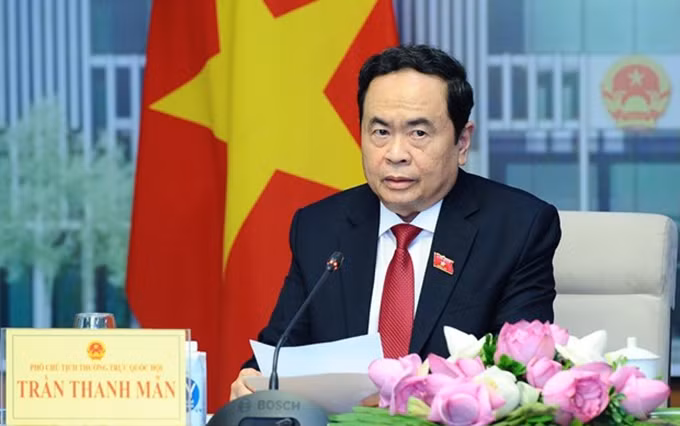El vicepresidente de la Asamblea Nacional de Vietnam, Tran Thanh Man. (Fotografía: VNA)
