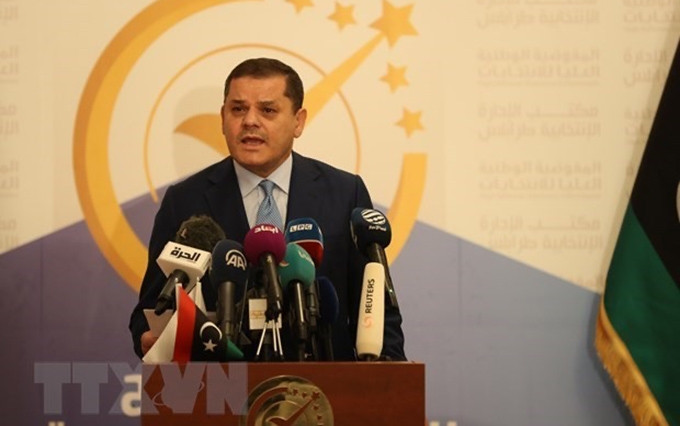 El primer ministro del Gobierno de Unidad Nacional de Libia (GNU), Abdul Hamid Dbeibah. (Fotografía: Agencia de Noticias Xinhua/VNA) 