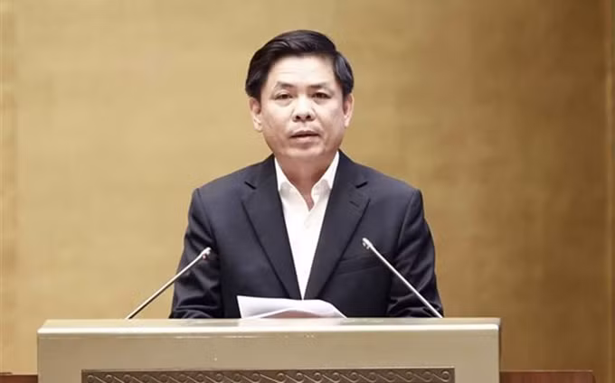 El ministro de Transporte de Vietnam, Nguyen Van The. (Fotografía: VNA)