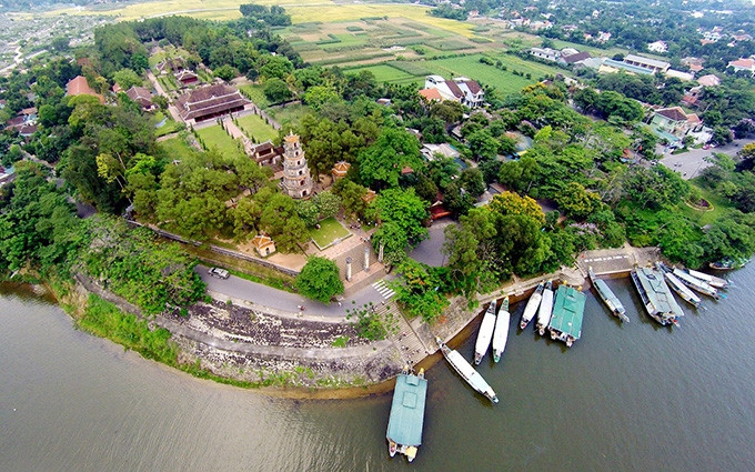 La Pagoda Thien Mu.