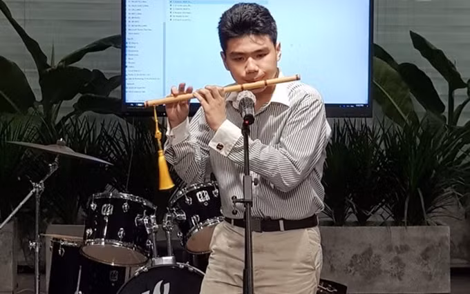 Un performance en el festival. (Fotografía: VNA)