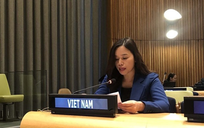 La consejera ministra Le Thi Minh Thoa. (Fotografía: dangcongsan.vn)
