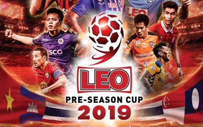 Compite equipo de fútbol vietnamita en pretemporada de Copa Leo de Tailandia