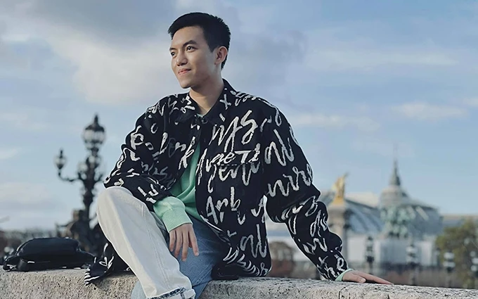 El diseñador Phan Dang Hoang.