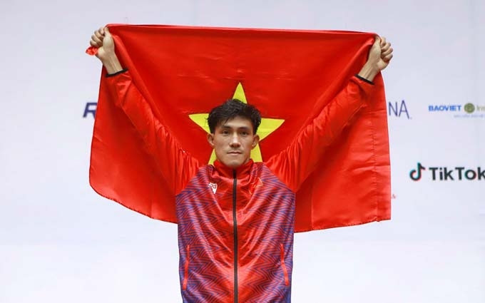 El luchador vietnamita de muay Nguyen Tran Duy Nhat. (Fotografía: VNA)
