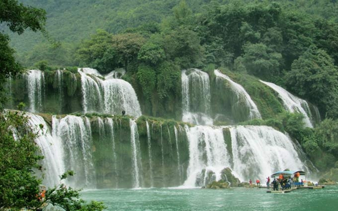 Las cataratas de Ban Gioc