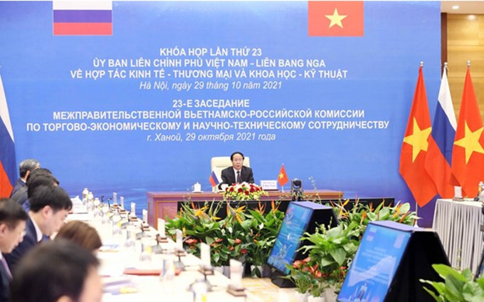 El viceprimer ministro de Vietnam Le Van Thanh en el evento. (Fotografía: VNA)