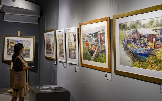 En la exposición. (Fotografía: dantri.com.vn)