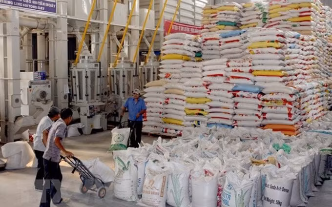 Arroz, uno de los productos principales de exportación de Vietnam a Reino Unido. (Fotografía: VNA)