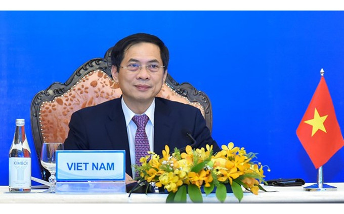 El ministro de Relaciones Exteriores de Vietnam, Bui Thanh Son. (Fotografía: VNA)